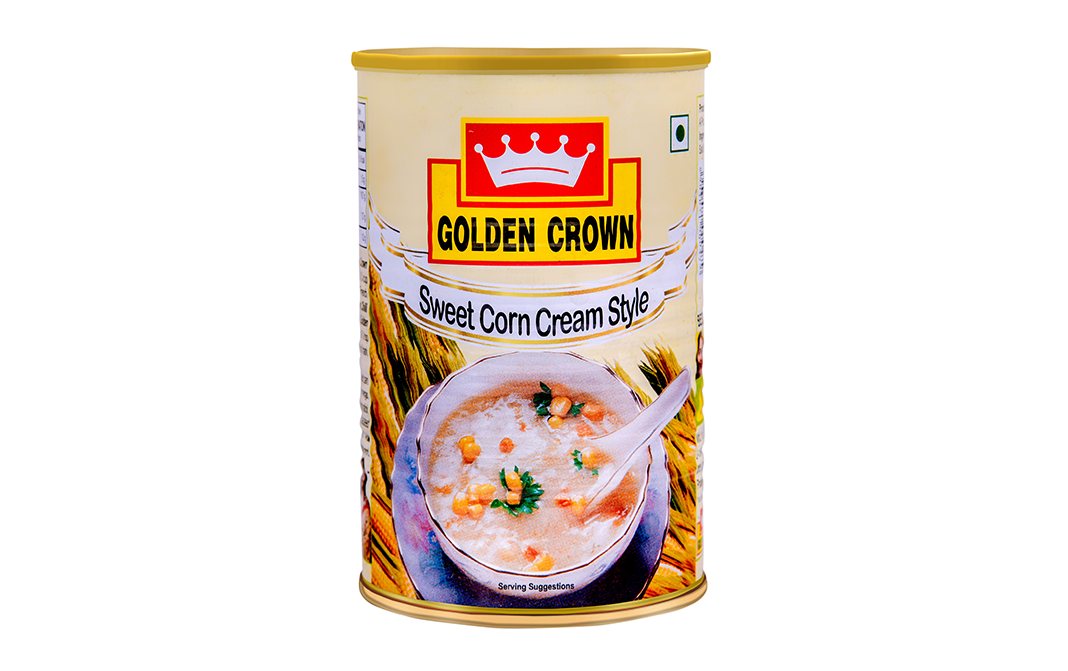 Golden Crown Sweet Corn Cream Style    Tin  450 grams